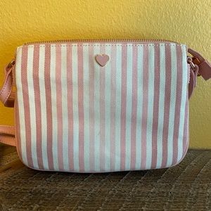Lauren Conrad Striped Crossbody
